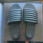 Time & Tru  Black Strappy Sandals Size 9 Photo 0