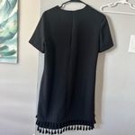 ZARA Tassel Mini Dress with Fringe Hem - size Small Photo 1