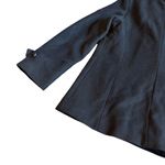 Babaton  Cashmere Blend Double Breasted Black Peacoat Coat Jacket Size Medium Photo 5
