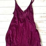 Vanity Fair  Women’s M Silk Nighty Lingerie Nightgown Dress Plum Purple Medium Photo 0