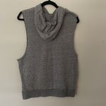 Gray Sleeveless Hoodie Size L Size L Photo 3