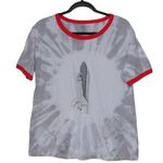 Mighty fine NASA Rocket Tee Tie Dye Ringer - Size XL Photo 0