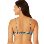 No Bo Bikini Top size medium 7-9 Butterfly Knot adjustable straps v-neck soft Photo 1