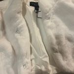 Laundry by Shelli Segal White Faux Fur Shrug Photo 3