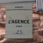 L'Agence Margot High Rise Skinny in Petal & Light Rose Gold Foil - Size 23 - NWT Photo 6