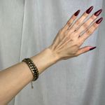 Source Unknown Gold Tone Chain Link Bracelet Black Braided Satin Cord Adjustable NWOT Photo 9