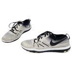 Nike Free TR Focus Flyknit Training Shoes Athletic Sz 8.5 White Black Photo 1