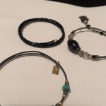 Lot Of 3 Women’s Dainty Stretchy Spiral Costume Beaded Bracelets Photo 7