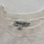 Madewell Ivory Knit Sweater Tank Top – Size M Photo 2