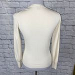 Gap women M Crewneck Longsleeve classic sweater off white Photo 7