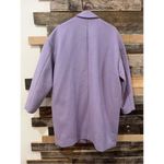 Everlane  NWOT Wool Cocoon Coat Lavender Oversize Fit Sz 12 Photo 3