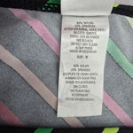 Malibu Dream Girl  Black Red Pink Stripe Cheeky Bikini Bottom Swimwear Medium Photo 6