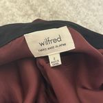 Aritzia Maroon  A Line Skirt Photo 5