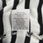 J.Crew White Black Striped Embroidered Bell Photo 7