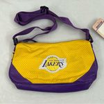 Nba Los Angeles LA Lakers Basketball Yellow Shoulder Strap Hand Bag Womens Purse Photo 0