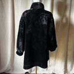 Marvin Richards Vintage Reversible J. Percy for  Black Faux Fur Coat XL 90s Photo 4