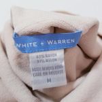 White + Warren Knit 3/4 Sleeves Turtleneck Blouse Size M Photo 2