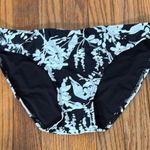 Tommy Hilfiger Womens Small Floral Hipster Bikini Bottoms Black White NWT Photo 2