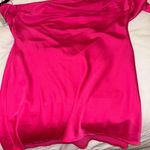 Isabelle's Cabinet Isabelle’s Cabinet Pink Satin Mini Dress Photo 2