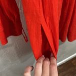 Madewell Eyelet Daybreak Linen Blend Dress Size small Photo 4