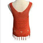Umgee Crochet Detail Top with Fringe Photo 3