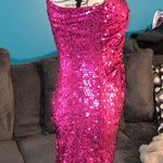 As You Wish As U Wish One Shoulder Sequin Dress, Small Photo 2