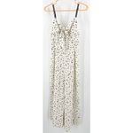 Free People  INTIMATELY Romper Extra Small Coming Home NWT White Black Floral Photo 3