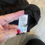 Terra & Sky  2X (20W-22W) Women's Black Drape Top Long Sleeves with Buttons Photo 5