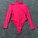 SheIn Pink Turtle neck body suit Photo 1