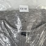 Torrid  Plus Size 1X Sweater Grey Marled Strappy Front Pull Over Long Sleeve Knit Photo 9