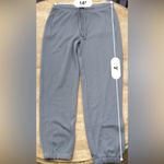 ZARA Women’s Size Medium Gray Ribbed Knit Joggers Photo 8