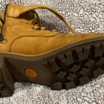 Timberland Kori Park Womens 9 Wheat Nubuck Suede Leather 6in Lace Up Heel Boot Photo 14