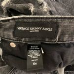 EXPRESS  Vintage Skinny Black Highrise Ankle Jeans 6 Regular Photo 7