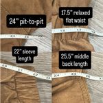 VTG 80s LNR Tan Brown Metallic Patchwork Leather Bomber Jacket Boho Retro Small Photo 10