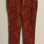 Pilcro Anthropologie  High-Rise Button-Fly Skinny Corduroy Pants Size 26 Retro Photo 0