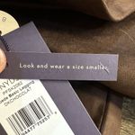 NYDJ  Faux Suede Basic Legging Size 14P Dark Chocolate Brown Stretch Slimming NEW Photo 3