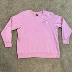 The North Face  Pink Crewneck Sweatshirt Pullover Logo Women’s Size XL Photo 1