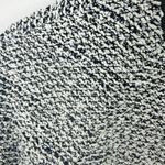 Club Monaco  Boucle Zip Jacket Womens Small Black White Quiet Luxury Minimalist Photo 2