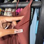 BHLDN  Gavin Brown Open-Back Tie Slip Dress in Cocoa Plum Photo 12