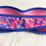 Victoria's Secret NWT VS PINK Strapless Lace Bandeau Top Bralette Wireless Bra Size Medium Blue Photo 5