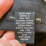 New York & Co Dark Charcoal Gray Metallic Sheen Pencil Skirt, size 2 Photo 7