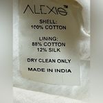 Alexis White Norwa V-Neck Tiered Eyelet Lace Mini Dress Photo 8