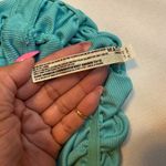 Free People Intimately Move Along Ruching Bodysuit Teal Green Sleeveless Sz XS # Photo 9