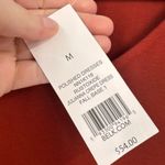 NWT New Directions Womens Julianna Bell Sleeve Crepe Dress Rustoxide Medium Rust Orange Photo 3