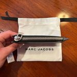 Marc Jacobs Gotham Gray Pebbled Leather Key Card Holder Pouch Wallet - Shadow Photo 4