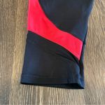 Avia Black & Hot Coral Cropped Workout Leggings Size L Photo 4