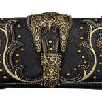 Western Women's Wallet Clutch Black Photo 0