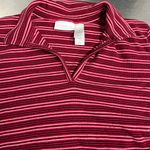 Liz Claiborne  Striped Red, Black and White Sweater - Size Medium - GUC Photo 2