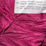 ZARA Fuschia Pink Pleated Top(Size Large) Photo 5