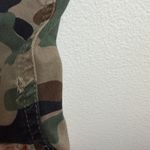 Nili Lotan Jenna Camo Pants Womens Size 8 Brown Multi Cotton Stretch Fray Cuff * Photo 6